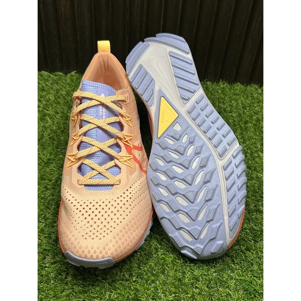 Size 11 - Nike React Pegasus Trail 4 Arctic Orange Purple Pulse Womens